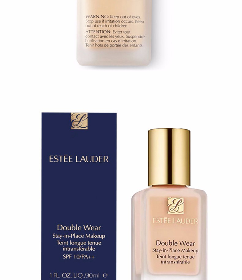 美国esteelauder雅诗兰黛 double wear持久粉底液 30ml 象牙白 1w1