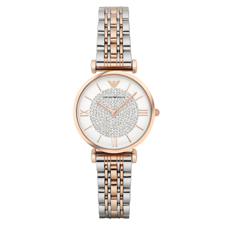 阿玛尼(armani)女表 满天星女款时尚手表ar1926 香港直邮