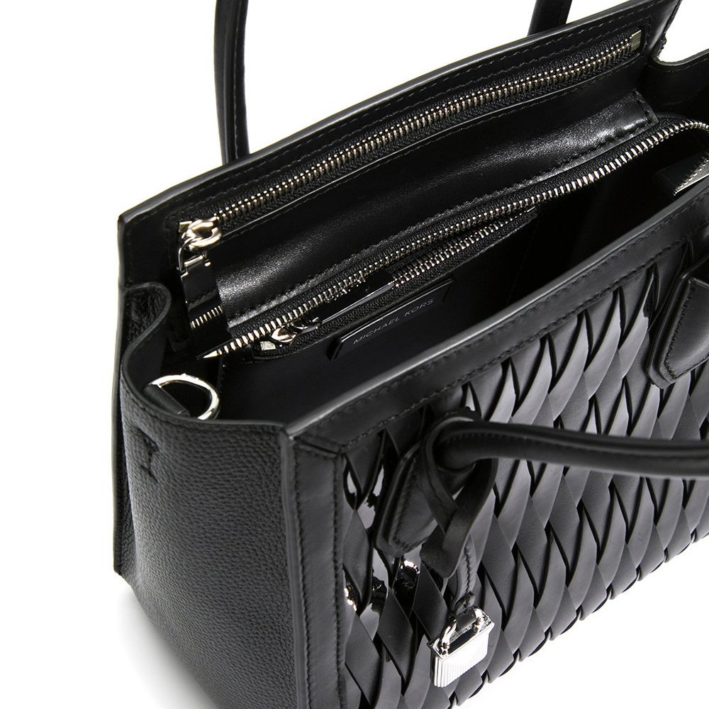 michael kors 迈克·科尔斯 女士黑色手提包 30s8sy1m6t-black