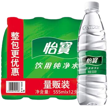 怡宝纯净水555ml*12