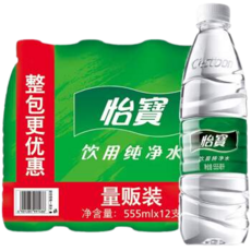 怡宝纯净水555ml*12