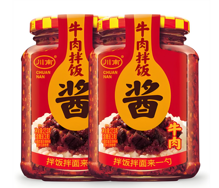 川南下饭牛肉酱213g
