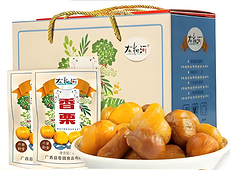 布柳河香栗礼盒装1000g