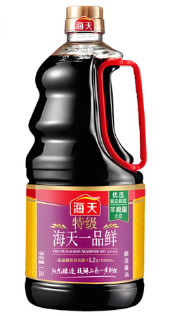 海天特级一品鲜酱油1.28L