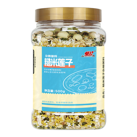 山鸿糙米莲子杂粮粥料500g 
