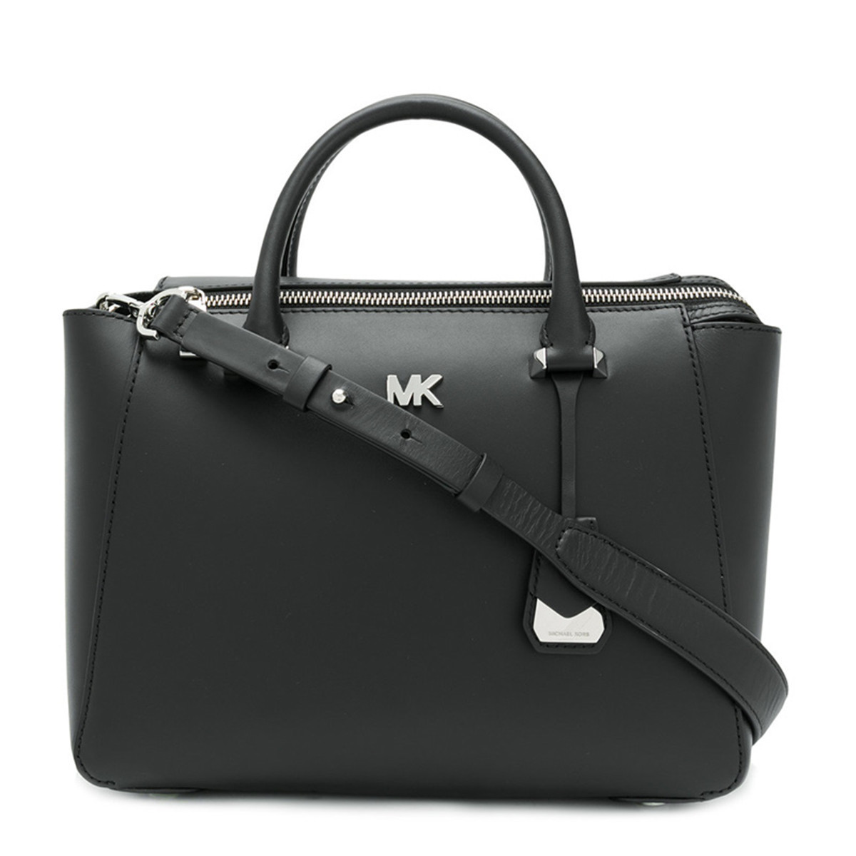michael kors 迈克·科尔斯 女士黑色皮质时尚手提包 30s8sy5s6l