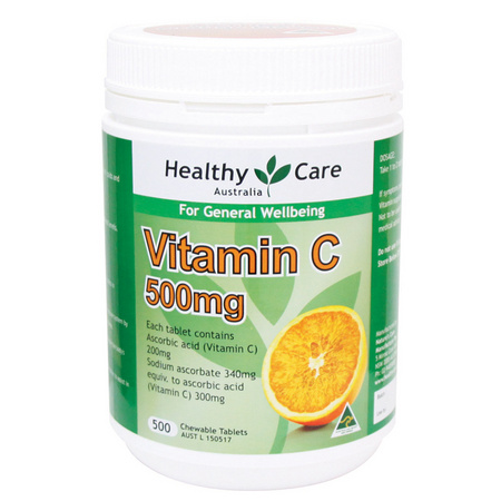 healthy care vitaminc维他命c咀嚼片