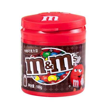 德芙M&Ms牛奶巧克力100g