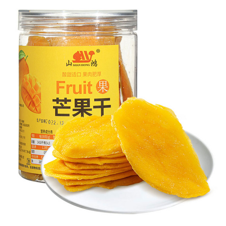 山鸿芒果干250g