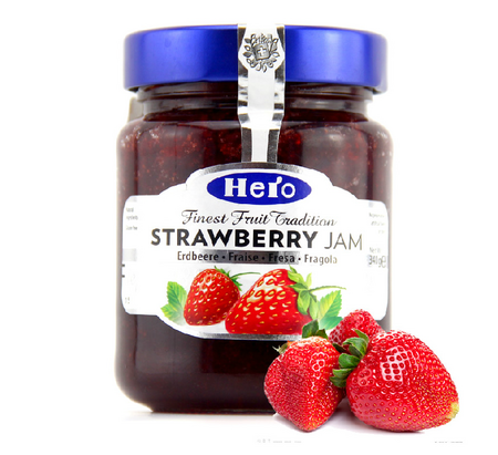 【德国】英雄草莓果酱340g