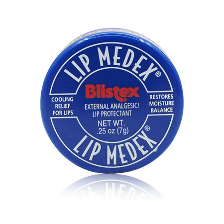 【2盒装】美国 blistex 护唇膏碧唇蓝瓶小蓝罐润唇膏