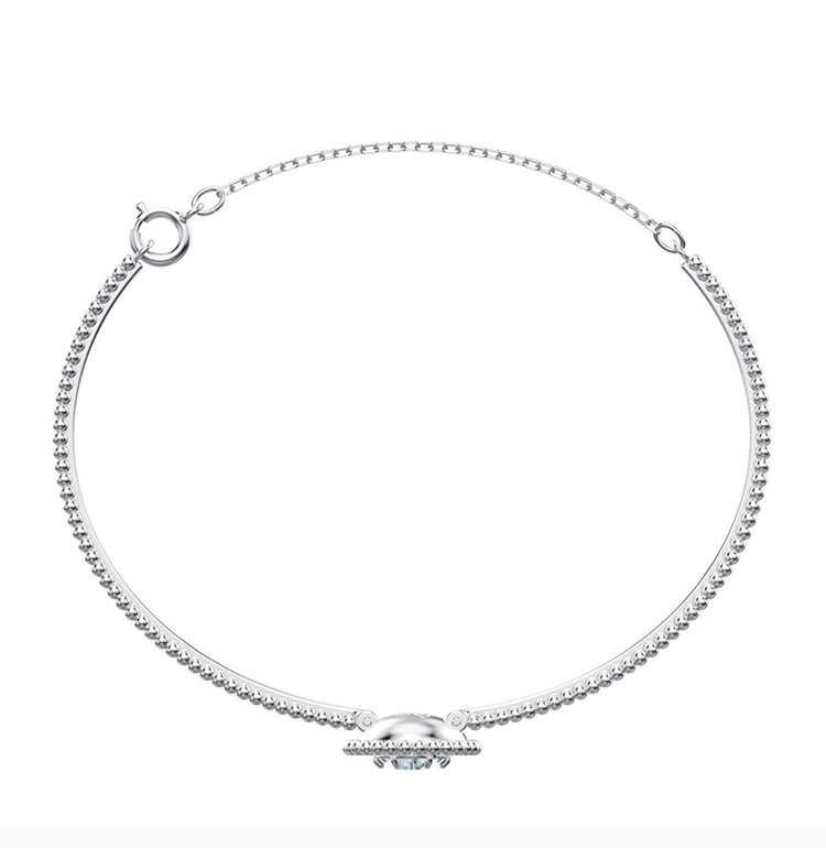 swarovski 施华洛世奇 女士镀白金色手链 5479935