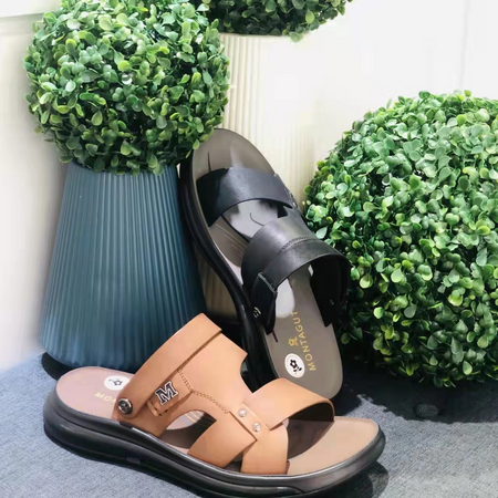 梦特娇男凉鞋_黑色/39_梦特娇