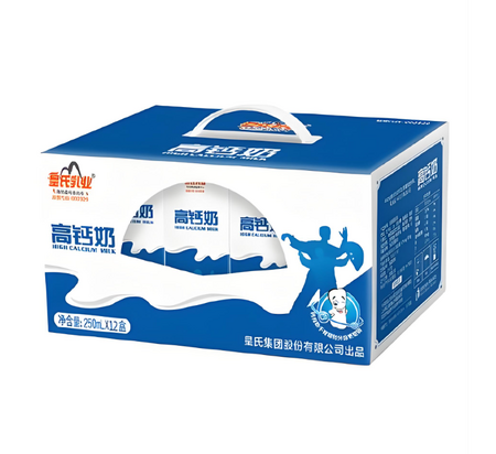 皇氏苗条装高钙奶250ml*12