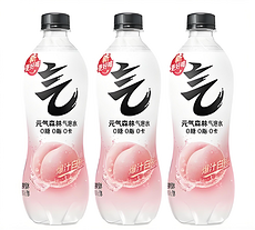 元气森林白桃味苏打气泡水480ml