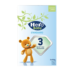 2盒装【荷兰】HEROBABY 美素 婴儿奶粉3段 (1岁以上) 700g（保税仓发货）