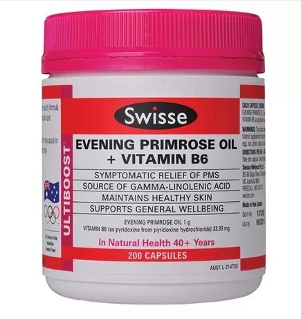 swisse月见草 vb6 200粒