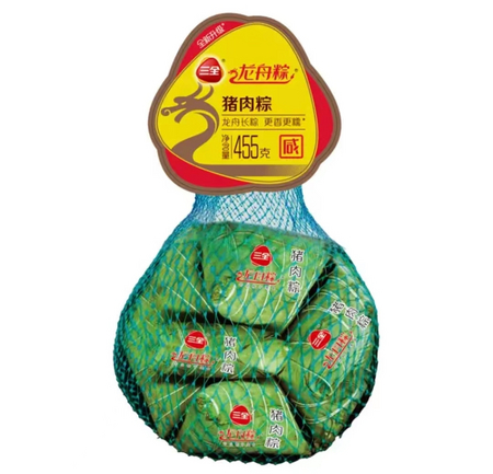 自提三全网兜猪肉粽455g
