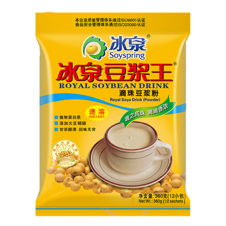 冰泉豆浆王360g