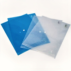 得力A4按扣文件袋