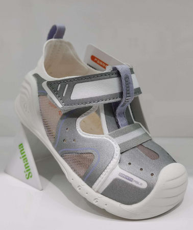 基诺浦银色婴童关键鞋txgb1976