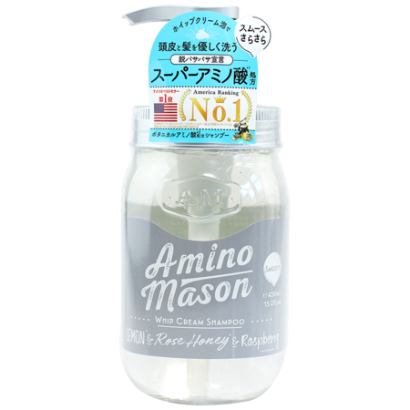 日本amino mason 牛油果氨基酸无硅油清洁洗发水 清爽型 450ml 香港