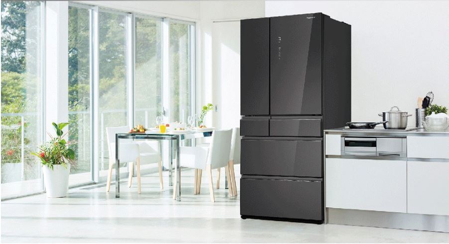 松下(panasonic)多门冰箱498升nr-f522txe-m变频镜面玻璃app远程控