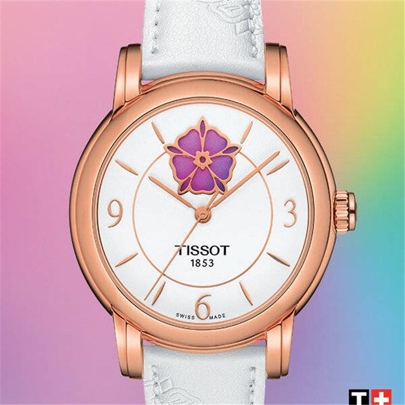tissot天梭心媛系列皮带80机芯女表