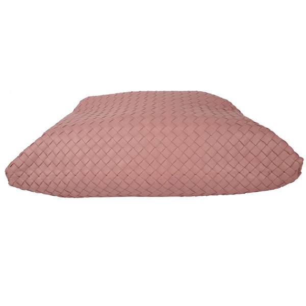 bottega veneta 宝缇嘉 女士绛粉色真皮简约通勤手提包