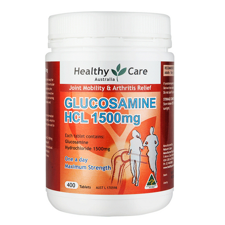 【澳大利亚】healthy care 维骨力胶囊 400粒/瓶 保税仓发货