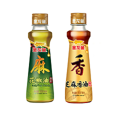 金龙鱼芝麻香油(100ML+100ML金龙鱼花椒油)