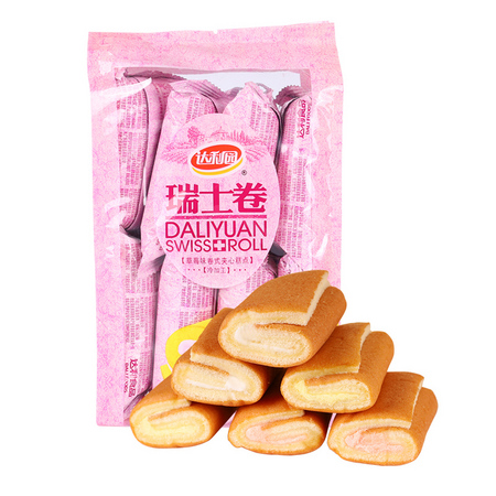 达利园瑞士卷草莓味20g*8