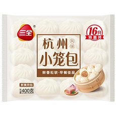 三全发面杭州小笼包400g