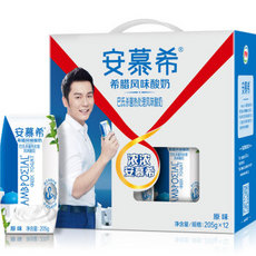 伊利安慕希希腊酸奶（原味）205g*12