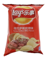 乐事得克萨斯烧烤味薯片70g