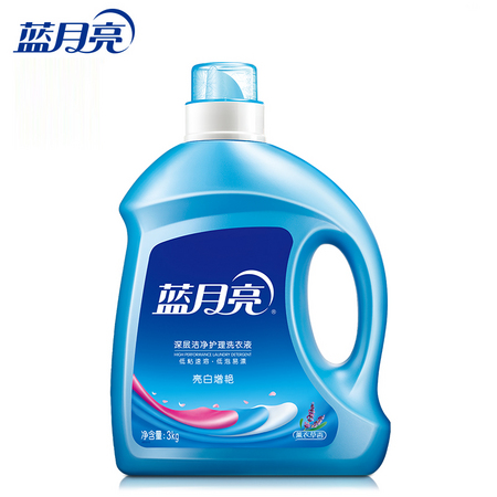 蓝月亮深层洁净护理洗衣液（薰衣草）3kg