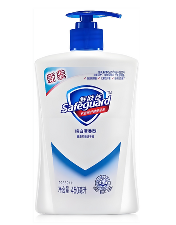 舒肤佳抑菌洗手液纯白清香450g