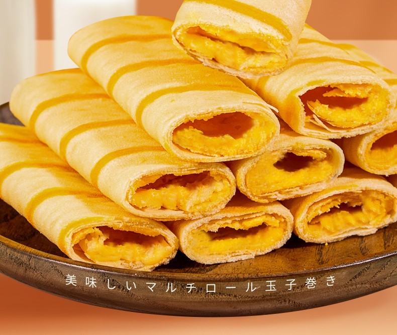 卡曼咸味蛋黄酥蛋卷218g