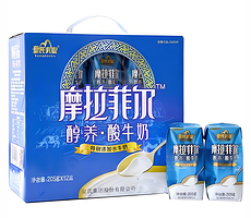 皇氏摩拉菲尔.酽养酸牛奶205g*12