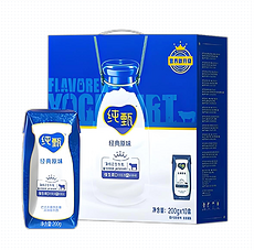 蒙牛纯甄0添加原味酸奶200g×10包