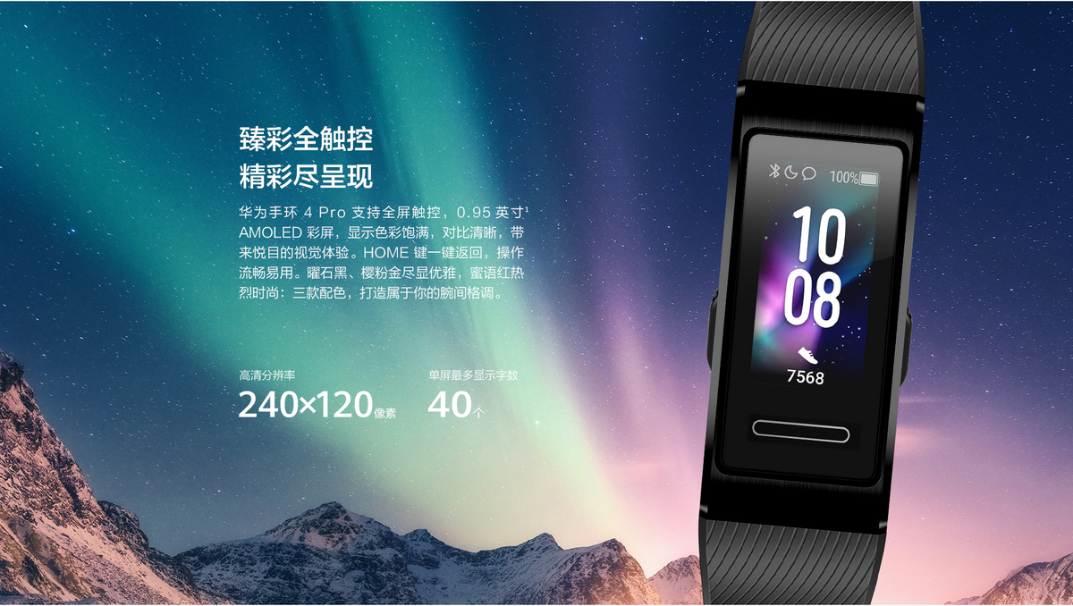 华为手环4pro ter-b29s