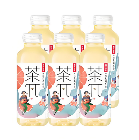 茶π果味茶饮料西柚茉莉花茶500ml