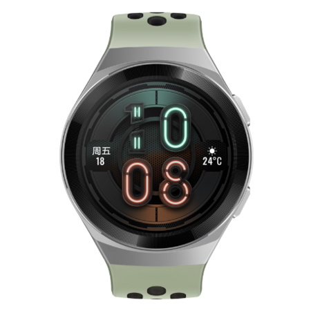 华为watch gt 2e活力款hct-b19(绿黑/红黑双色tpu表带)
