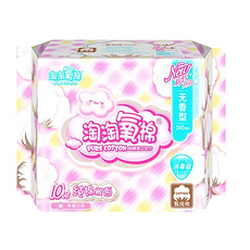 洁伶淘淘氧日用卫生巾10片