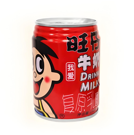 旺旺牛奶听装245ml