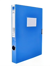 得力5622ES档案盒3.5公分(蓝色)