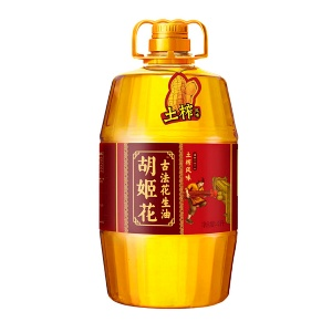 胡姬花古法土榨风味花生油4L