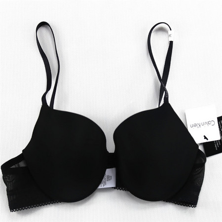 calvinklein女纯色内衣 f3646-001 黑色