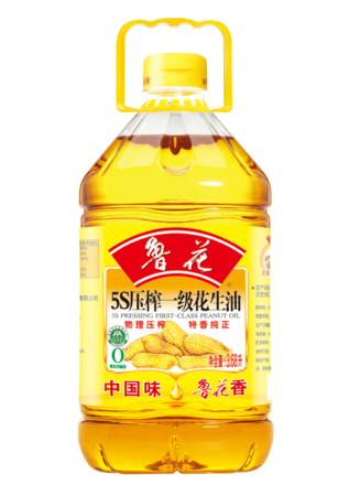 鲁花压榨一级花生油3.68L