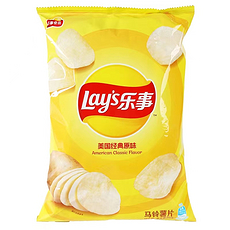 乐事经典原味薯片70g